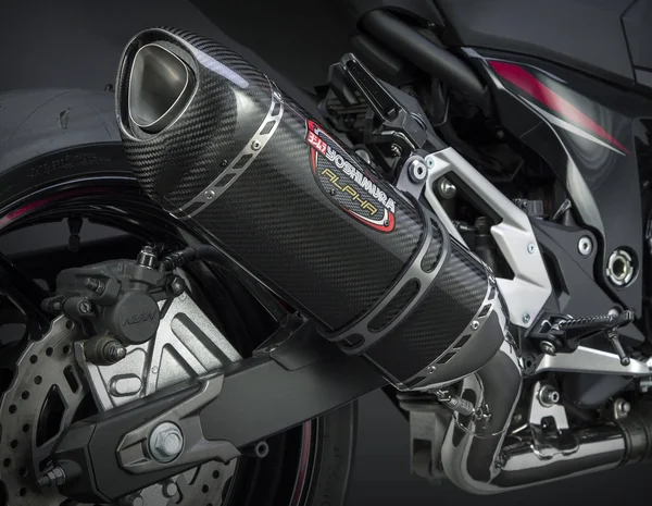 Yoshimura 148002M220; Street Alpha Slip-On Exhaust Ss-Cf-Cf