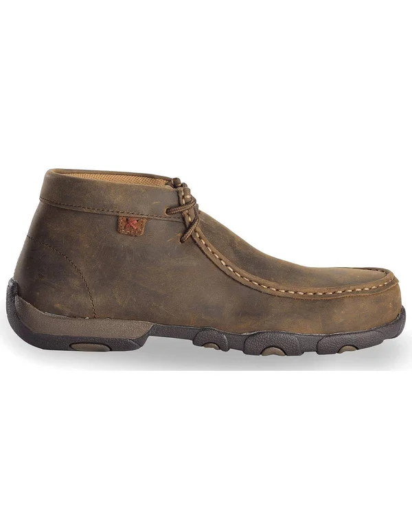 Twisted x Driving Moc Women's Steel Toe Work Shoes