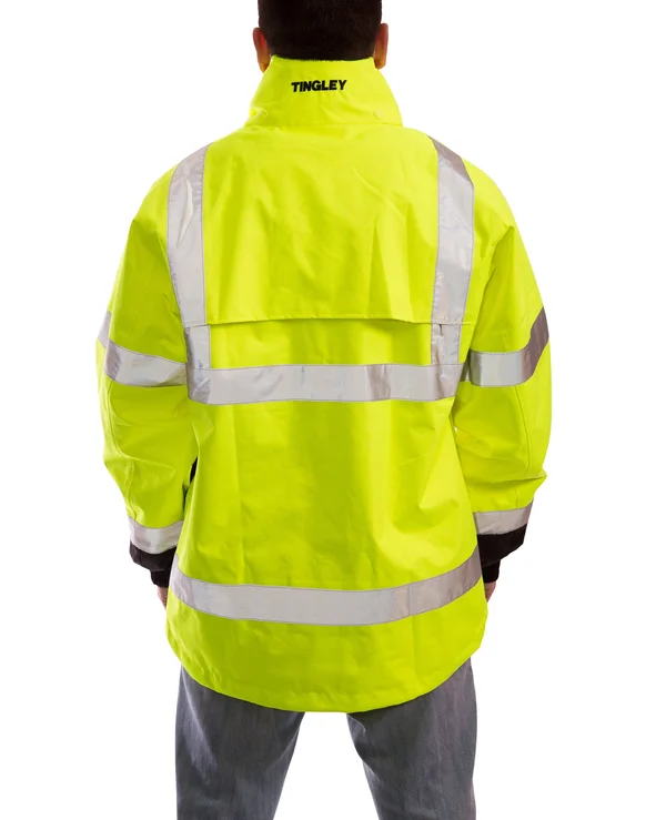 Tingley J24129 Icon Jacket - Fluorescent Orange/Red/Black, Medium