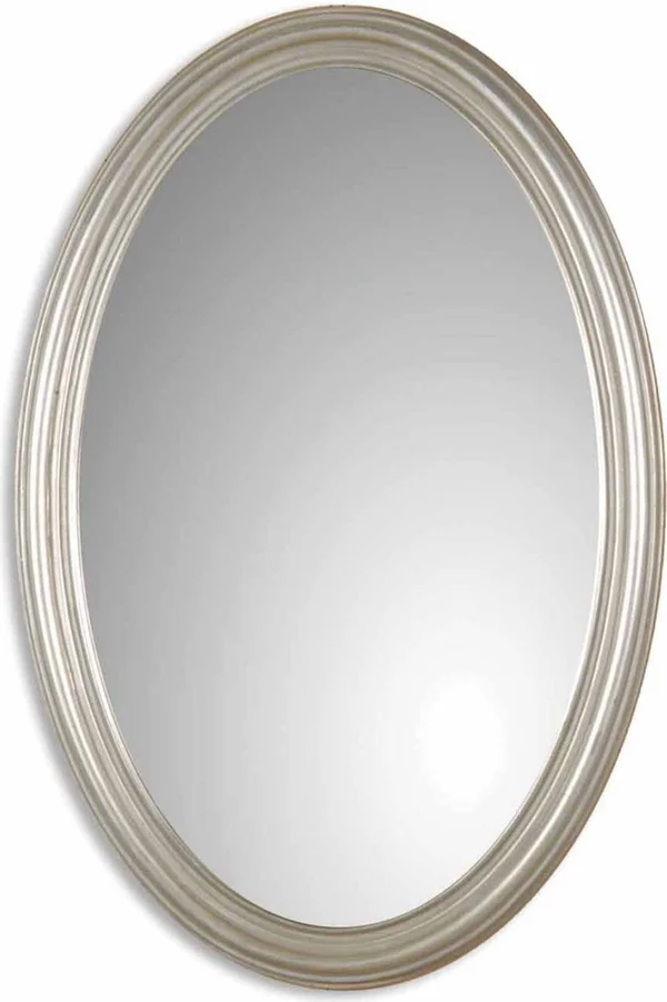 Uttermost Franklin Mirror - Oval - Silver