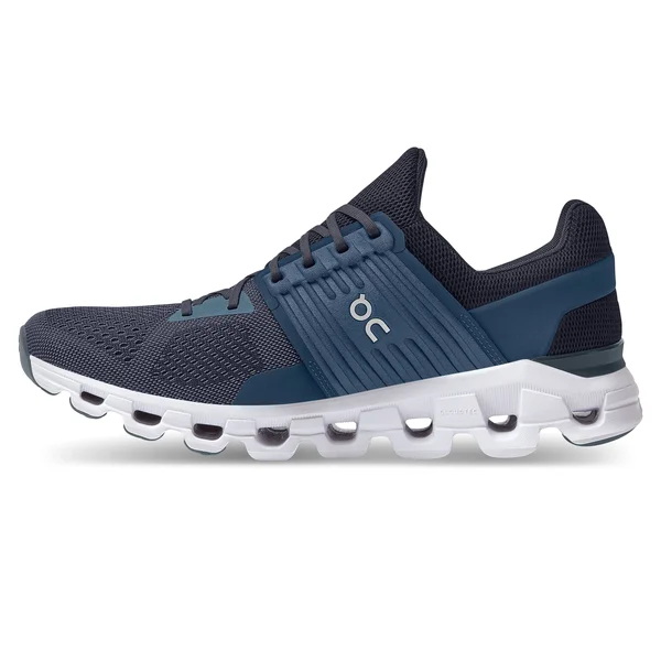 on Cloudswift Running Shoe Men's - Denim/Midnight, 8.5