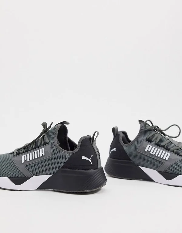 Puma Retaliate Mens Sneaker, Size 7, Castlerock