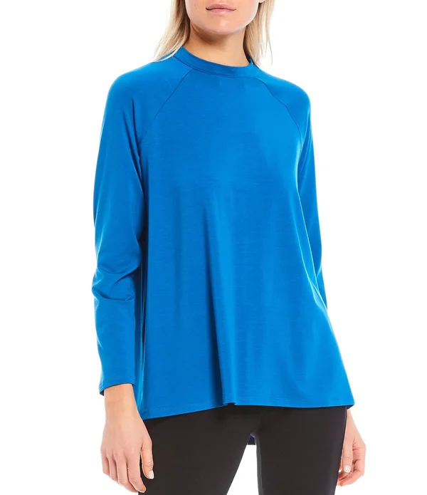 Eileen Fisher Fine Jersey Crew Neck Tunic - S