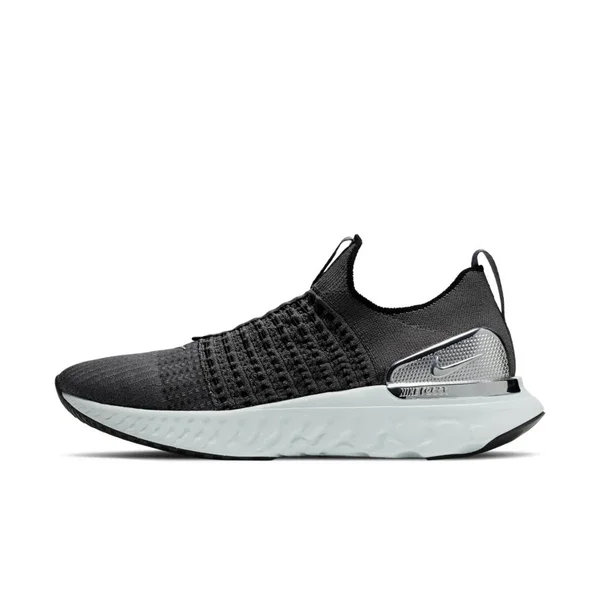Nike Men's React Phantom Run Flyknit 2 Running Shoes CJ0277 - 10.5, Grey
