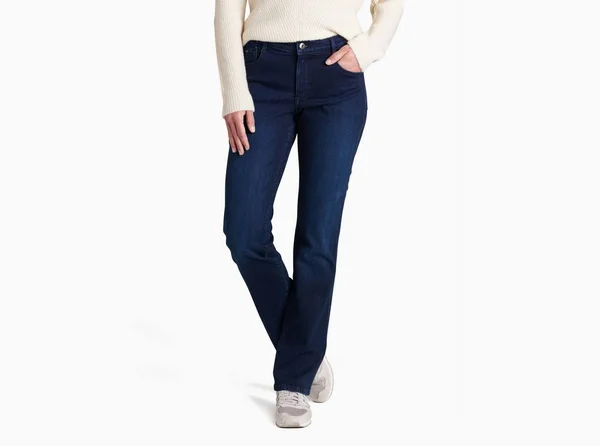 Kuhl - 9x22 Kontour Flex Denim Straight - 4 RG Blue
