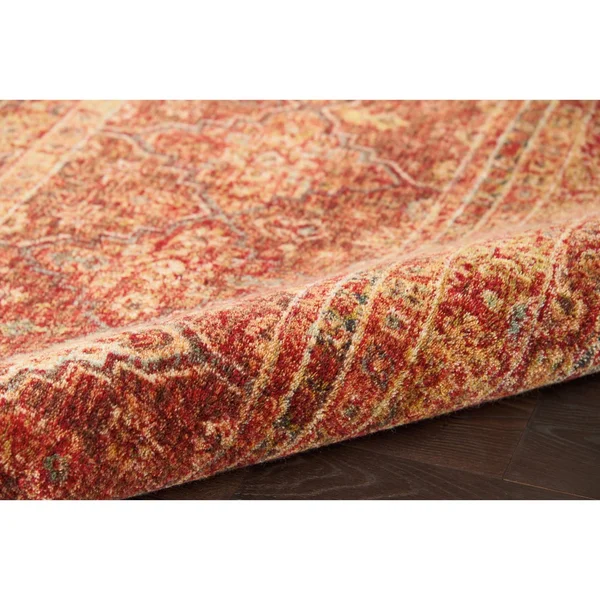 Nourison Vintage Tradition VGT03 Brick Area Rug - 7&10x22 x 9&10x22