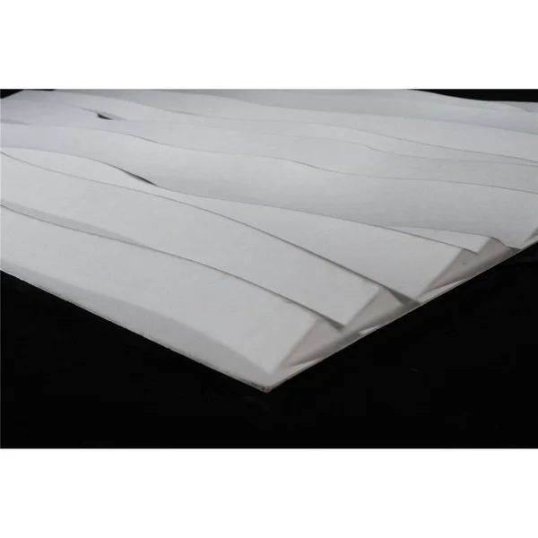 3D Fiber Wall Decor panelling, 32x22x25x22/pc - 12pc - Beach