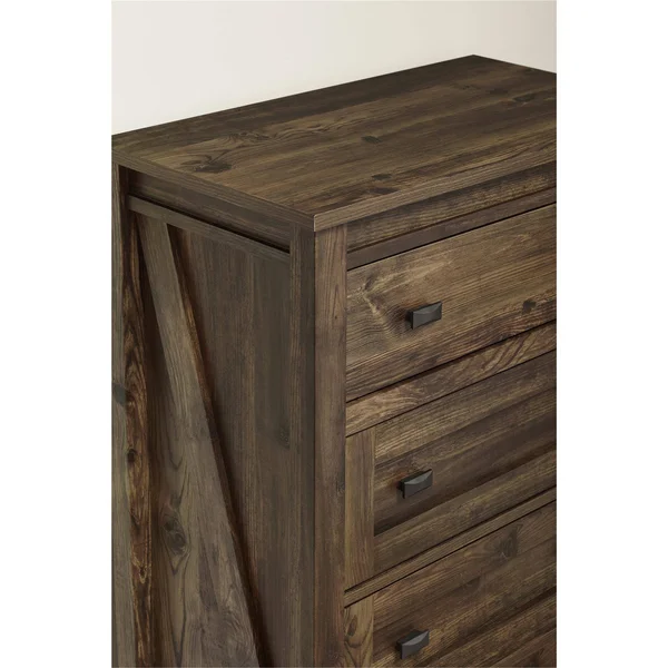 Brookeside 4 Drawer Dresser Rustic Room & Joy