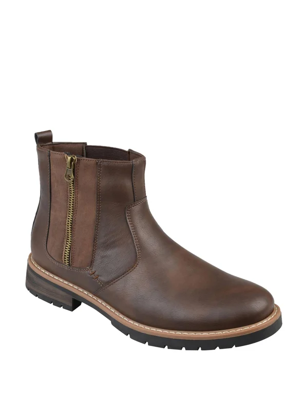 Vance Co. Brown Pratt Boots