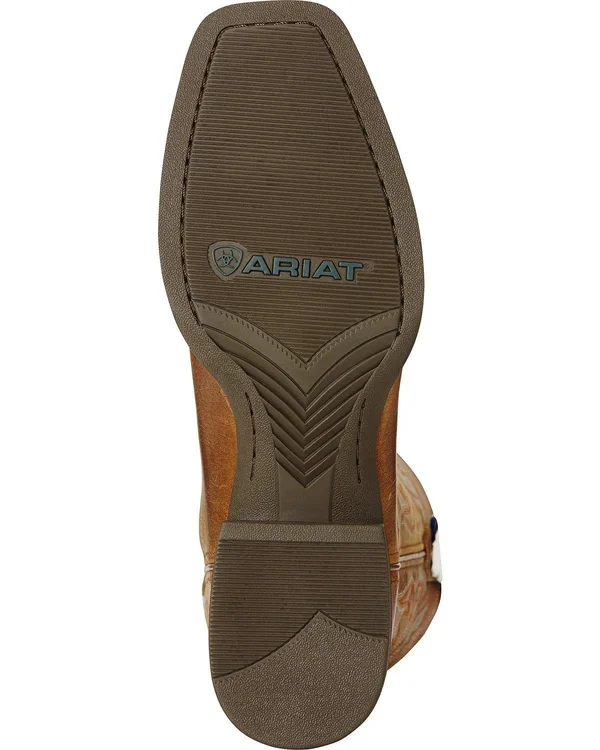 Ariat Men's Sport Herdsman Boot - 11 - Powder Brown