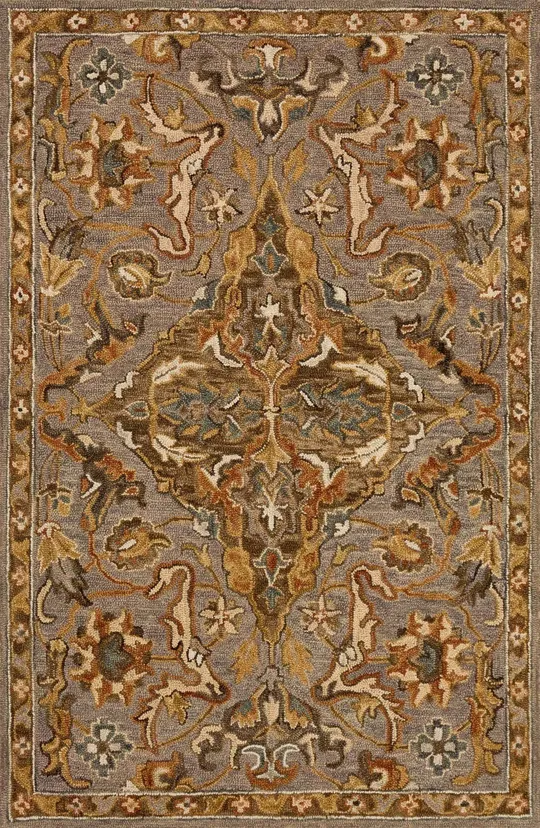 Loloi Victoria VK-04 7&9x22 x 9&9x22 Grey, Multi Area Rug