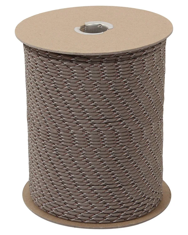 Rothco Nylon Paracord 550lb 1000 ft Spool Desert Camo