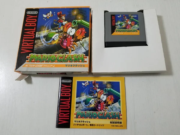 Nintendo Virtual Boy Mario Clash Japan