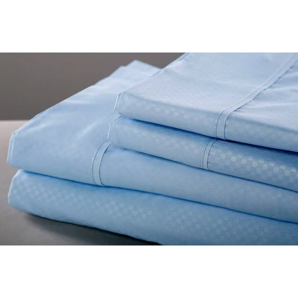Natalia Cavalletto 6 Piece Sheet Set, Size: King, Blue