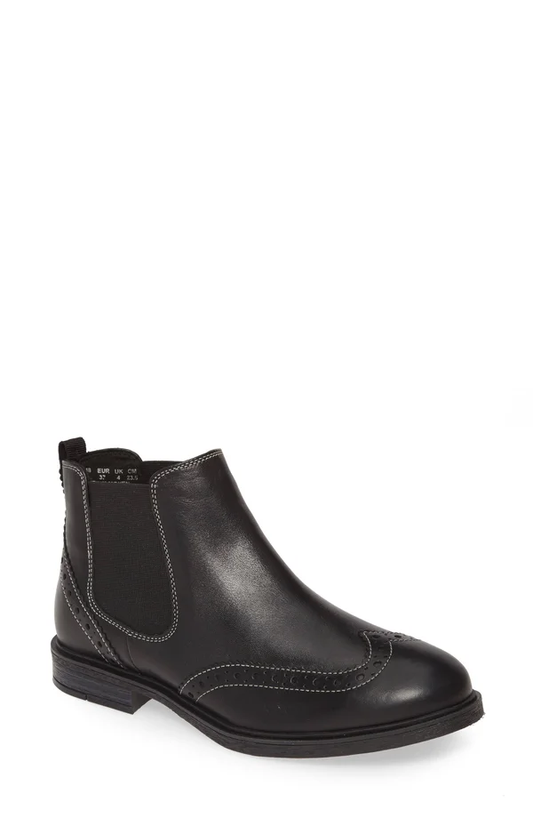 Hush Puppies Bailey Chelsea Boot 7.5 Women's Black