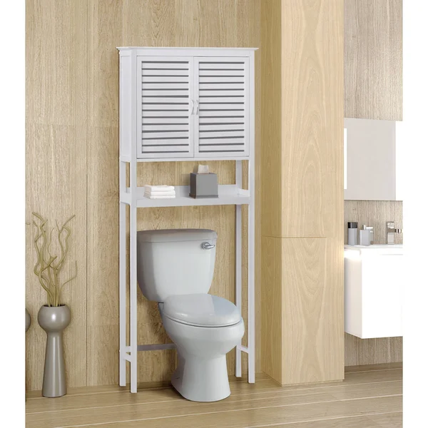 Gallerie Decor Spa Over The Toilet Storage - White