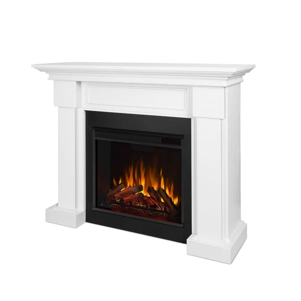 Real Flame 7910E Hillcrest Electric Fireplace - White