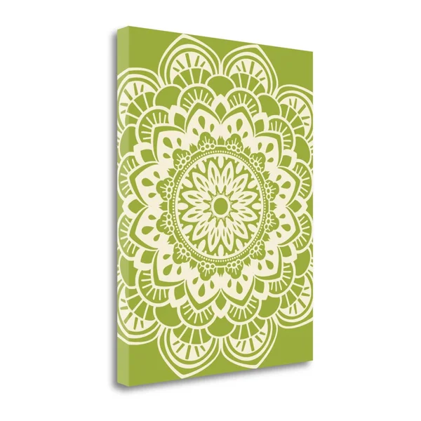 Tangletown Fine Art Mandala VIII by Tamara Robinson - Giclee Print on Gallery Wrap Canvas, 22x22 x 28