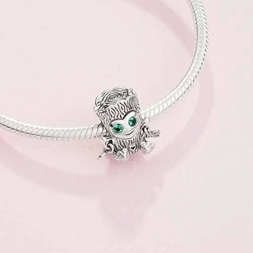 Pandora, 798260NRG Sweet Tree Monster Charm Silver