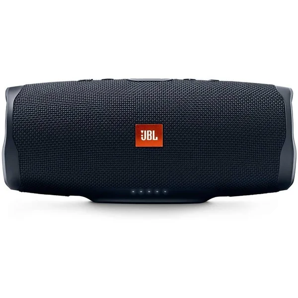 JBL Charge 4 Waterproof Portable Wireless Bluetooth Speaker Bundle - Pair (Black)