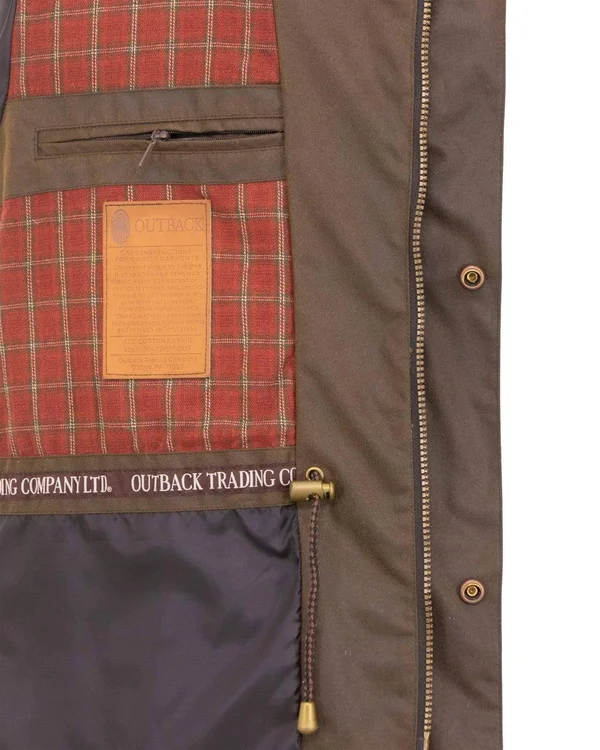 Outback Trading Swagman Jacket - Bronze
