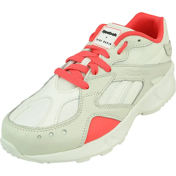 Reebok Unisex Adult&s Aztrek Shoes 6.5, gigi-chalk/neon Red/Black
