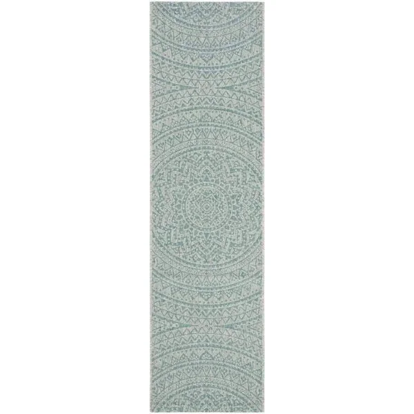 Safavieh Courtyard Collection CY8734-37112 Indoor/Outdoor Area Rug - 6& 7x22 x 9& 6
