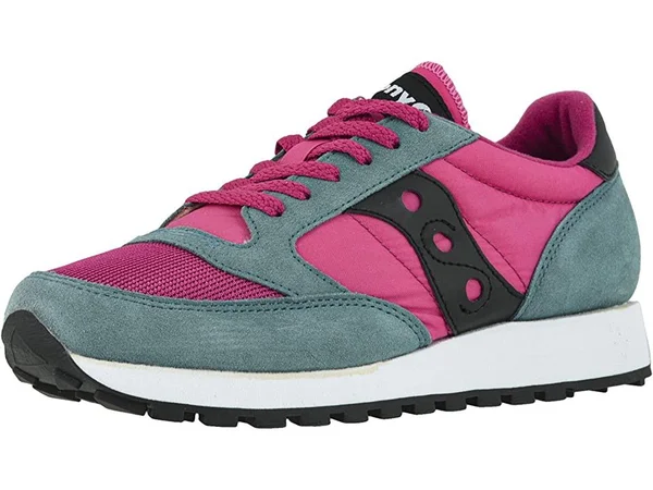 Saucony Originals Jazz Original Vintage Women's Classic Shoes Berry/Teal/Black : 11 B - Medium