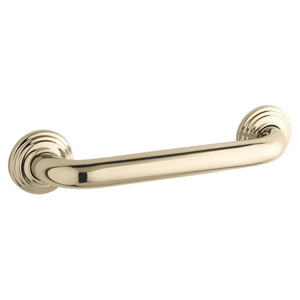 KOHLER K-10542-AF Traditional 24 In. Grab Bar - Vibrant French Gold