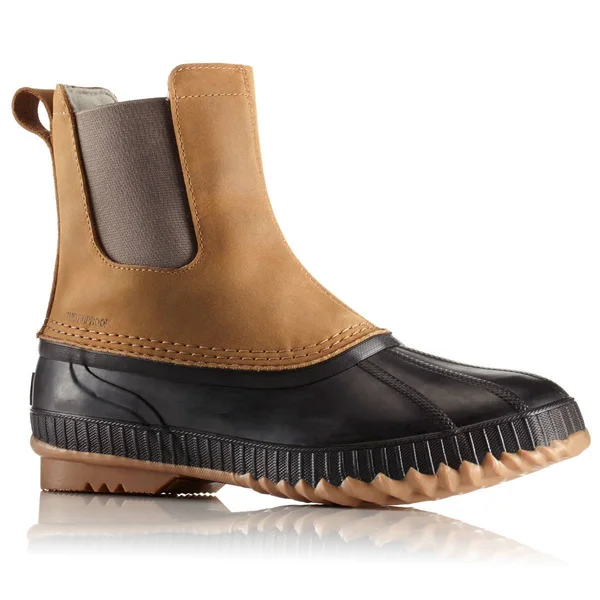 Sorel Men's Cheyanne II Chelsea Boot - 12 - Elk, Black