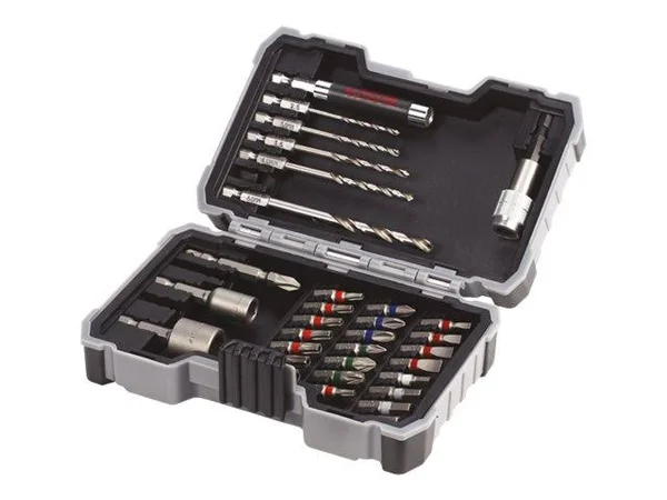 Bosch 2607017328 Drill and Screwdriver Bit Set, Grey