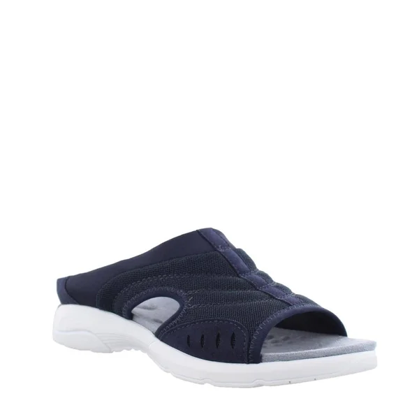 Easy Spirit Traciee Women's Slide Sandals - Size: 8 N, Dark Blue