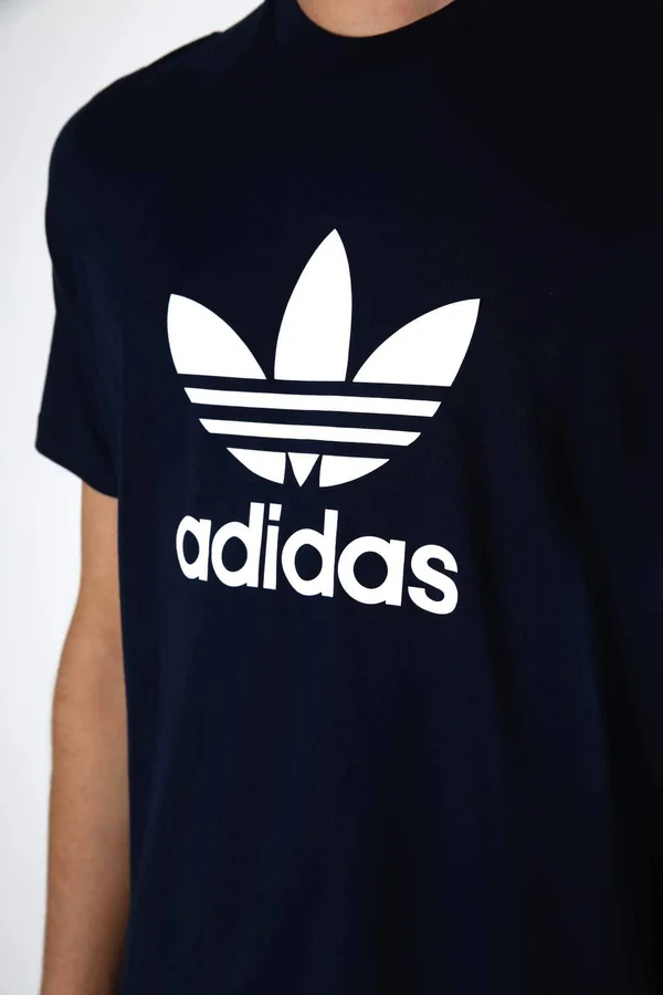 Adidas Originals Trefoil T Shirt Navy