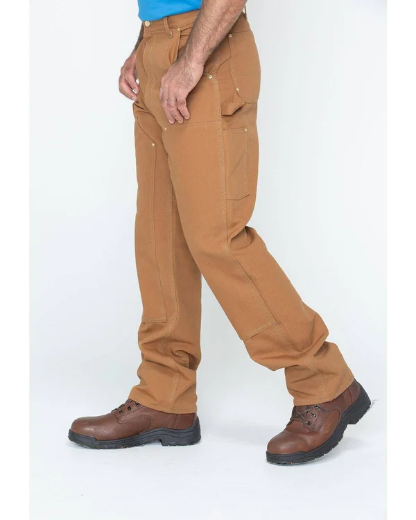 Men's Carhartt Double-Front Work Dungaree Brown