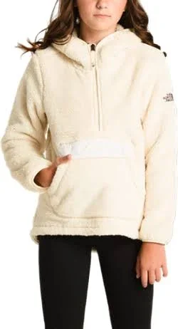 The North Face Campshire Pullover Hoodie - Girls& Vintage White - L
