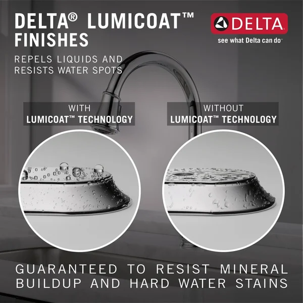 Delta Faucets 9982-AR-PR-DST Emmeline Single Handle Pull Down Bar/Prep Faucet in Lumicoat Arctic Stainless