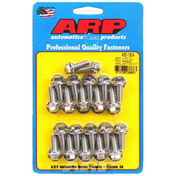ARP 435-1804 - Hex Oil Pan Bolt Kit
