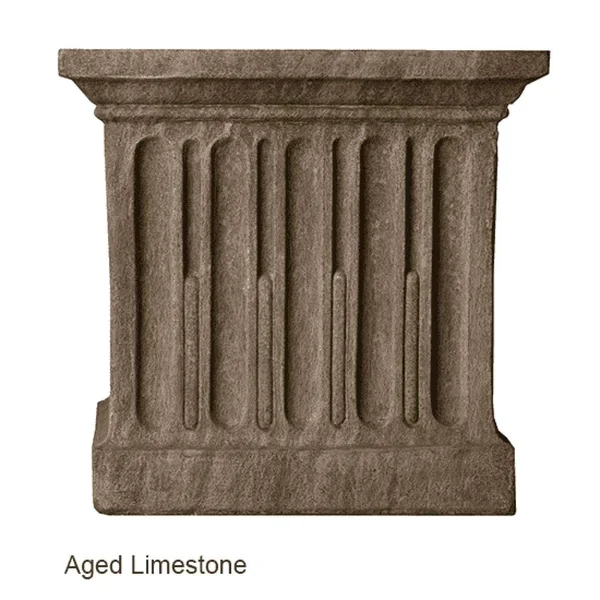 Campania International Birds on A Log Garden Statue - Brownstone