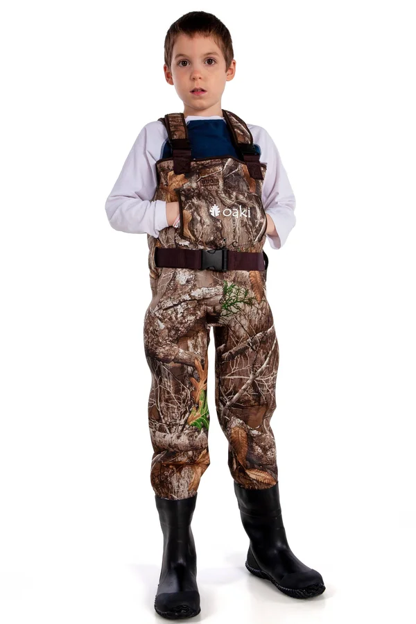 Oaki Toddler & Children's Waterproof Fishing Waders for Kids