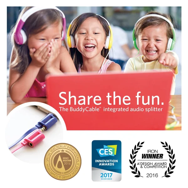 Explore Foldable Volume Limiting Kids Headphones - 4-Pack - Save 20%