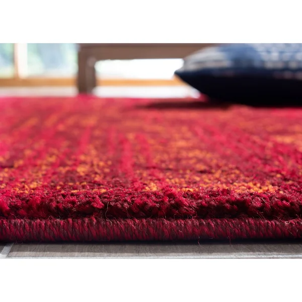 Safavieh Tunisia TUN291A Red - Orange 8& x 10& Area Rug
