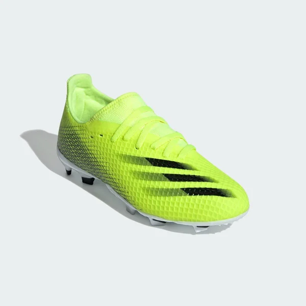 Adidas x Ghosted.3 Firm Ground Cleats Solar Yellow 5.5 Kids - Soccer Cleats