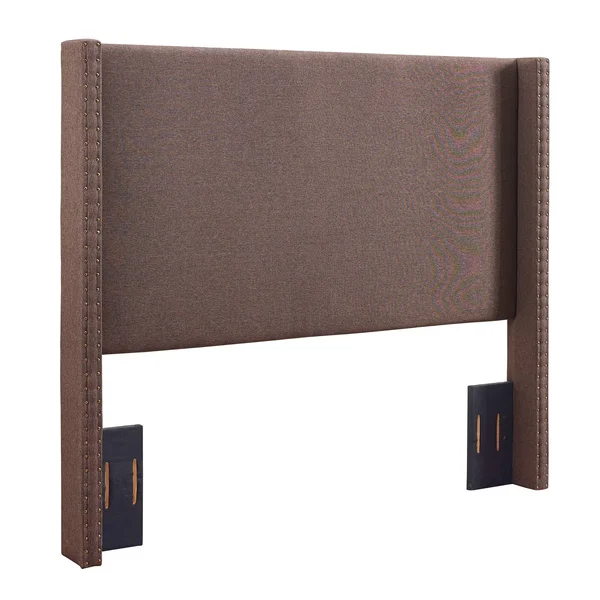 Crosley Casey Wingback Upholstered King/Cal King Headboard in Bourbon Linen (CF90006-601BO)