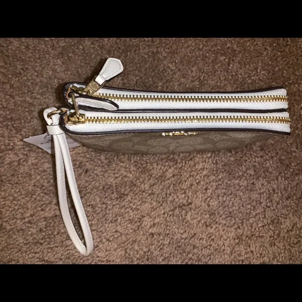 Coach Double Corner Zip Wristlet F87591-IMDQC