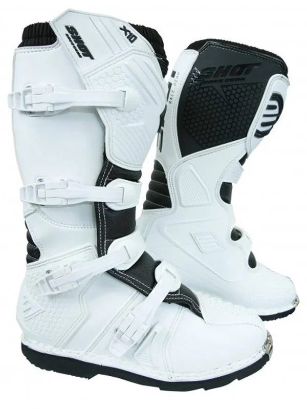 Shot X10 2.0 Boots White 40