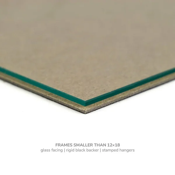 Craig Frames Bauhaus 125, Modern Brushed Gold Picture Frame, 12 x 12 inch