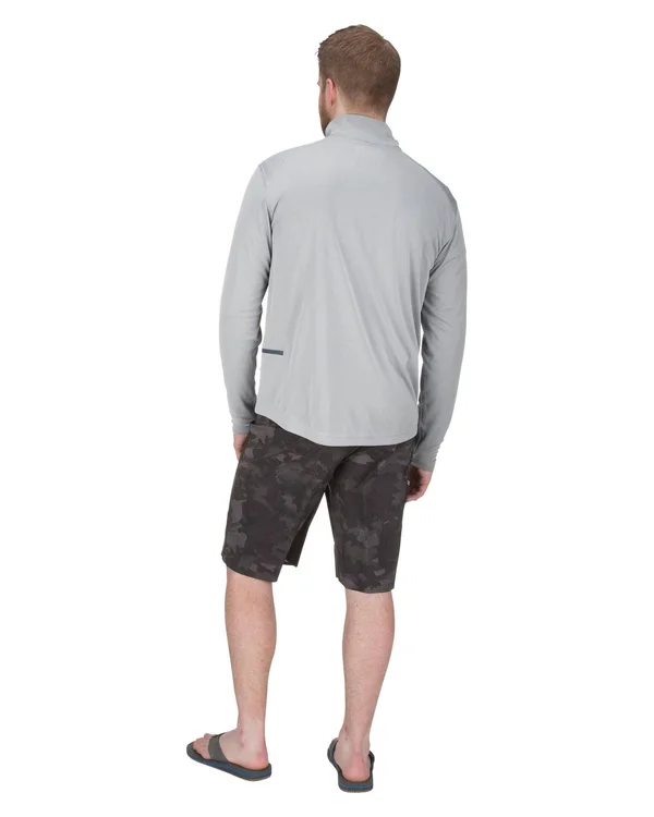 Simms Men's Solarflex Plus Half Zip - XL - Granite