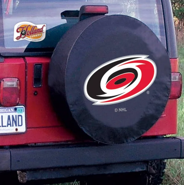 Carolina Hurricanes Tire COVER - Black