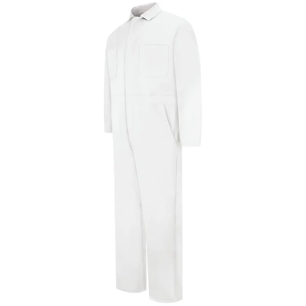 Red Kap Snap-Front Cotton Coverall CC14 - White - 52
