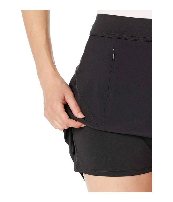 Callaway 17 inch Fast Track Perforated Skort Caviar - Size: Large, Black